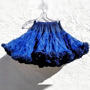 Royal Blue Petticoat Tutu • Rockabilly Pin-Up